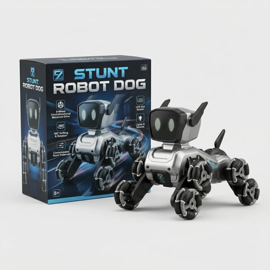 Eight Wheel Robot Dog